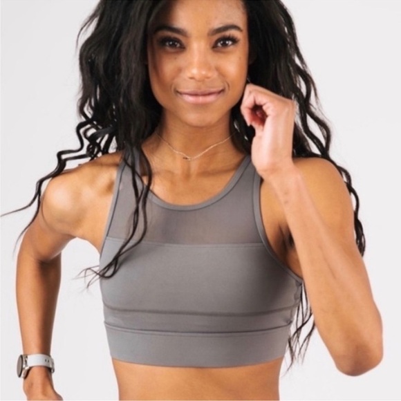ZYIA Charcoal Sports Bra - Picture 3 of 4